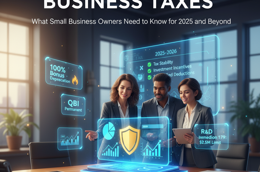 The New Era of Business Taxes
