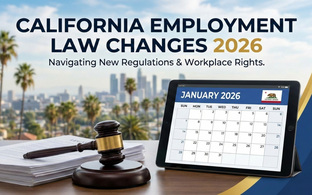 California Employment Law Changes for 2026